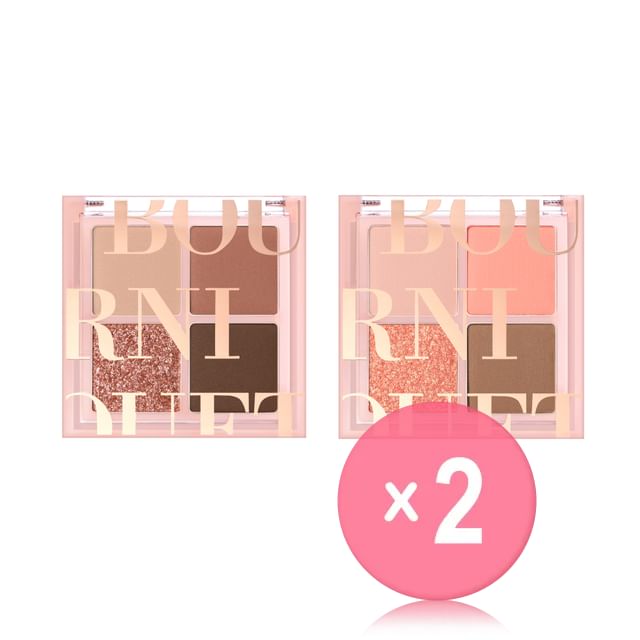 BOUQUET GARNI-Mood Blending Eye Shadow Palette - 2 Colors 2pcs Bundle Set