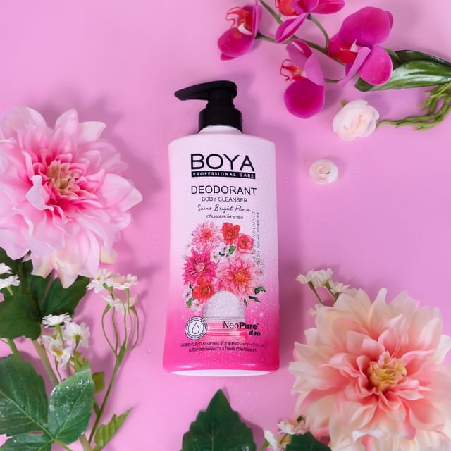 BOYA-Deodorant Body Cleanser Bright Flora-500 Ml