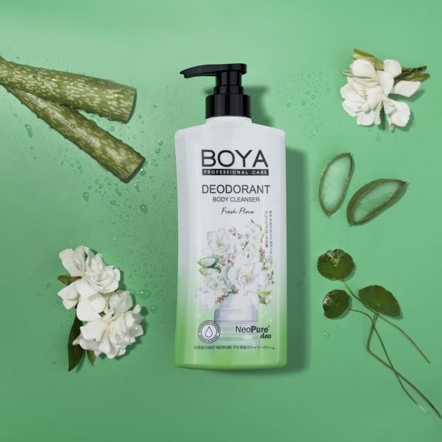 BOYA-Deodorant Body Cleanser Fresh Flora-500 Ml
