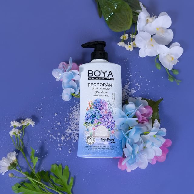 BOYA-Deodorant Body Cleanser Ocean Blue-500 Ml