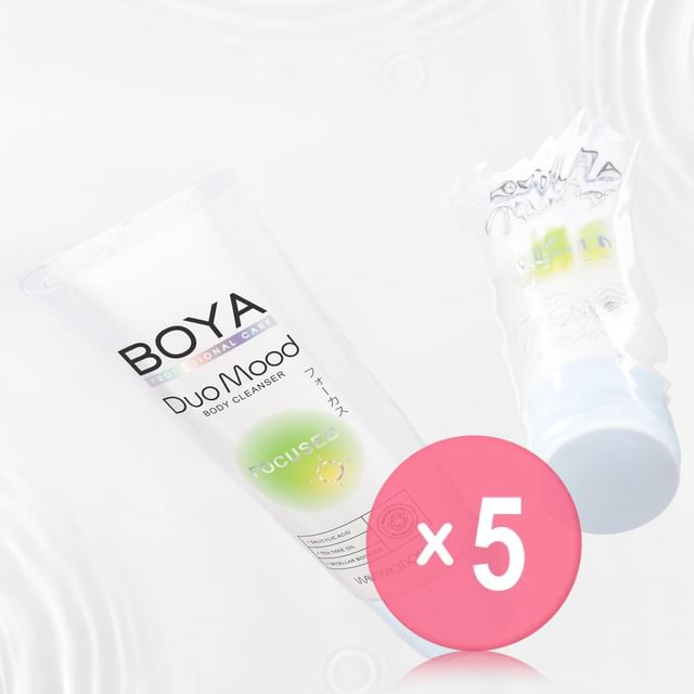 BOYA-Duo Mood Body Cleanser Focused 5pcs Bundle Set