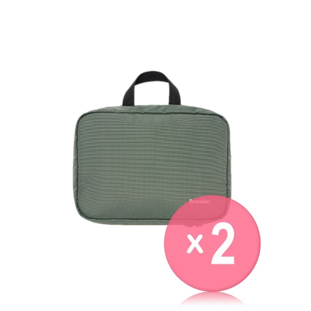 Branden-Expandable Hanging Wash Bag - 5 Colors 2pcs Bundle Set