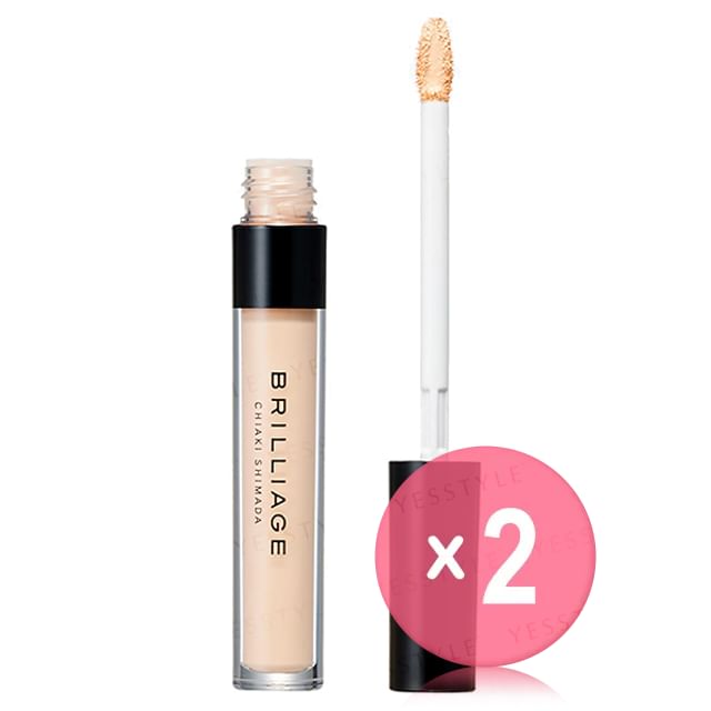 BRILLIAGE-Concealer 01 Light Ocher 2pcs Bundle Set