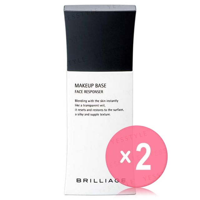 BRILLIAGE-Makeup Base Face Responser SPF 25 PA 2pcs Bundle Set