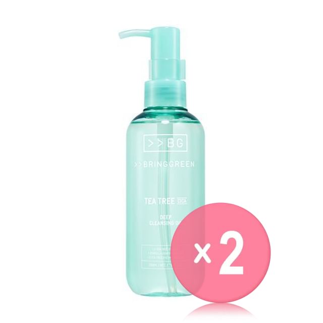 BRING GREEN-Tea Tree Cica Deep Cleaning Oil 2pcs Bundle Set