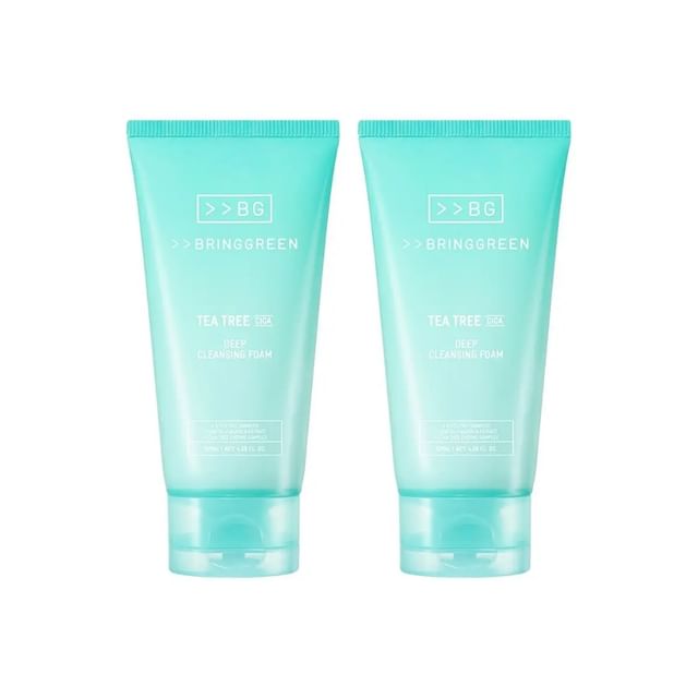 BRING GREEN-Tea Tree Cica Deep Cleansing Foam Special Set