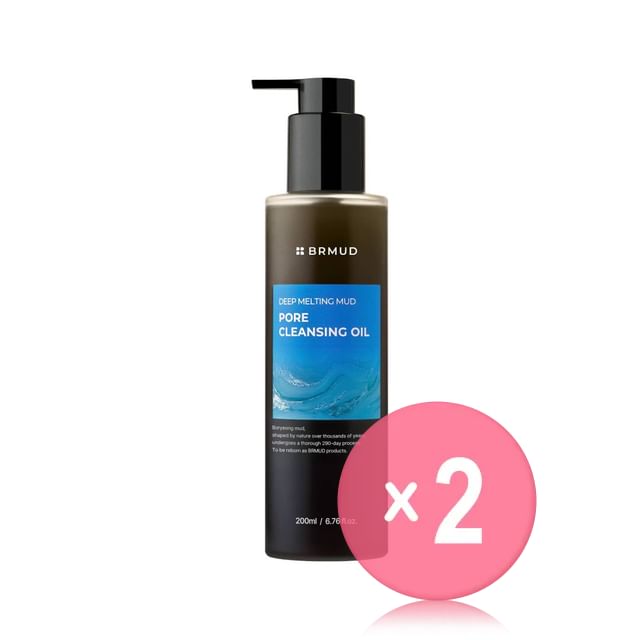 BRMUD-Deep Melting Mud Pore Cleansing Oil 2pcs Bundle Set