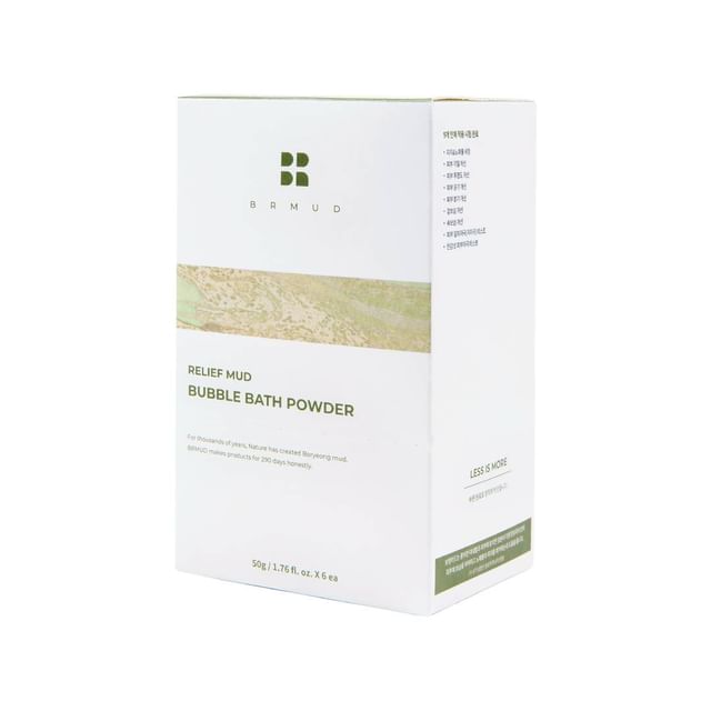 BRMUD-Relief Mud Bubble Bath Powder Set