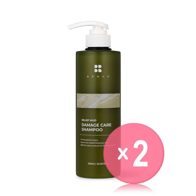 BRMUD-Relief Mud Damage Care Shampoo 2pcs Bundle Set
