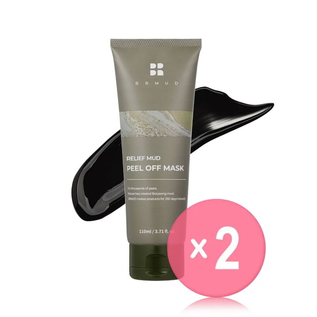 BRMUD-Relief Mud Peel Off Mask 2pcs Bundle Set
