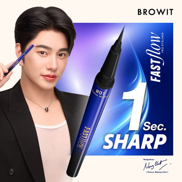 Browit-Fast Flow Pro Eyeliner