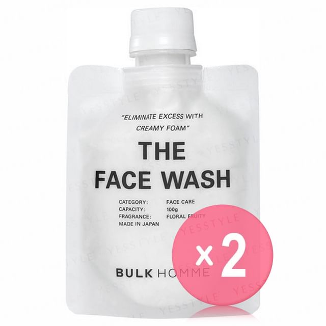 BULK HOMME-The Face Wash 2pcs Bundle Set