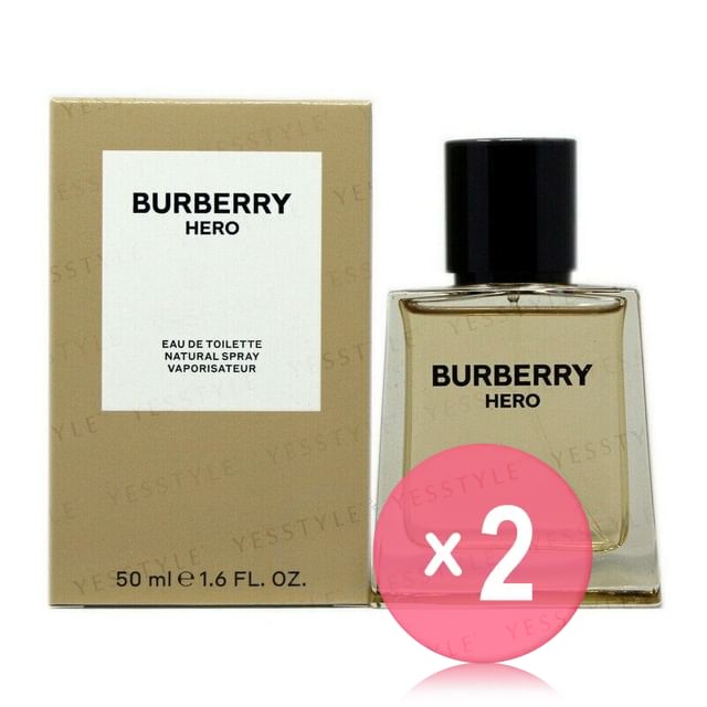 BURBERRY-Hero Eau De Toilette 2pcs Bundle Set