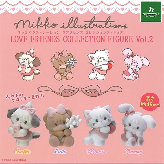 BUSHIROAD - mikko illustrations Lil ala mode LOVE FRIENDS