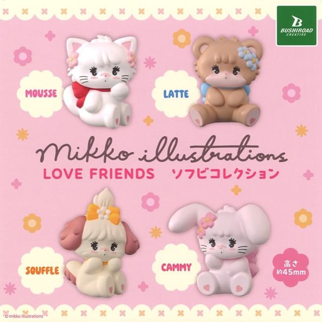 Lil ala mode mikko illustrations グッズ セット BUSHIROAD - mikko illustrations (Lil ala mode) LOVE FRIENDS Soft