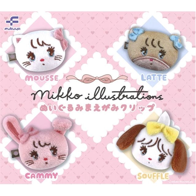 BUSHIROAD - mikko illustrations Lil ala mode Plush Hair Clip