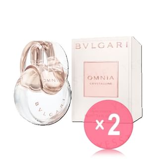 BVLGARI-Omnia Crystalline Eau De Toilette 2pcs Bundle Set