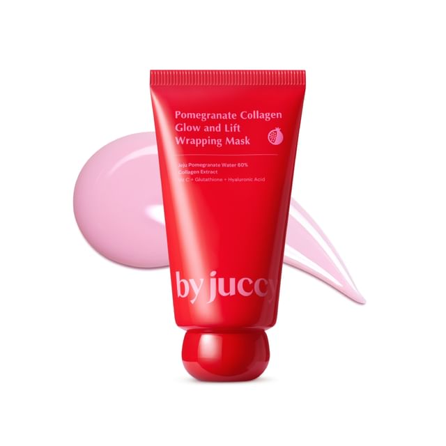 ultra white collagen glutathione by juccy - Pomegranate Collagen Glow and Lift Wrapping Mask