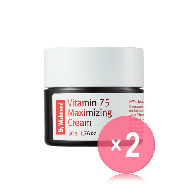 By Wishtrend-Vitamin 75 Maximizing Cream 2pcs Bundle Set