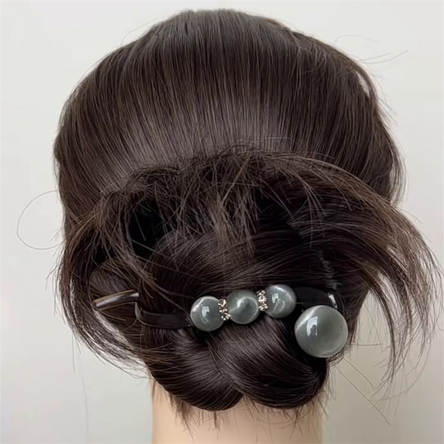 Calafa-Beaded Hair Clamp