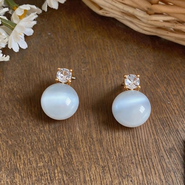 Calafa-CZ Dangle Earring