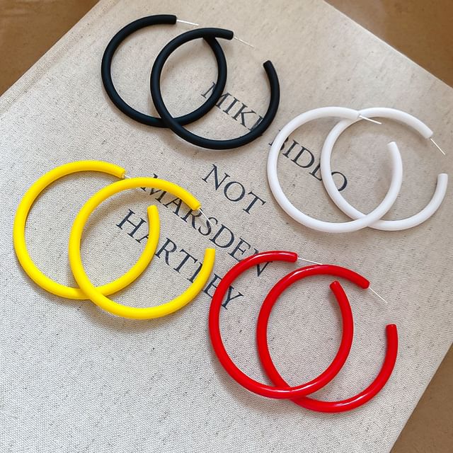 Calafa-Half Hoop Earring