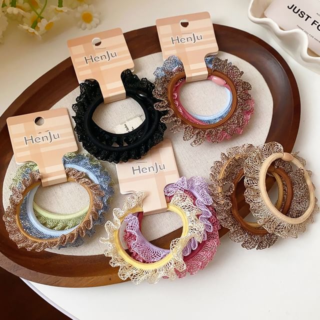 Calafa-Lace Hair Tie Set