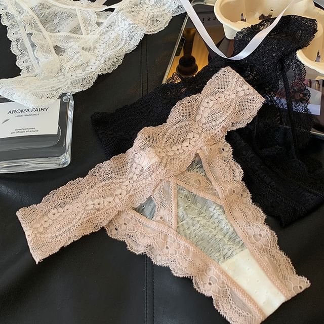 Candyiry-Lace Thong