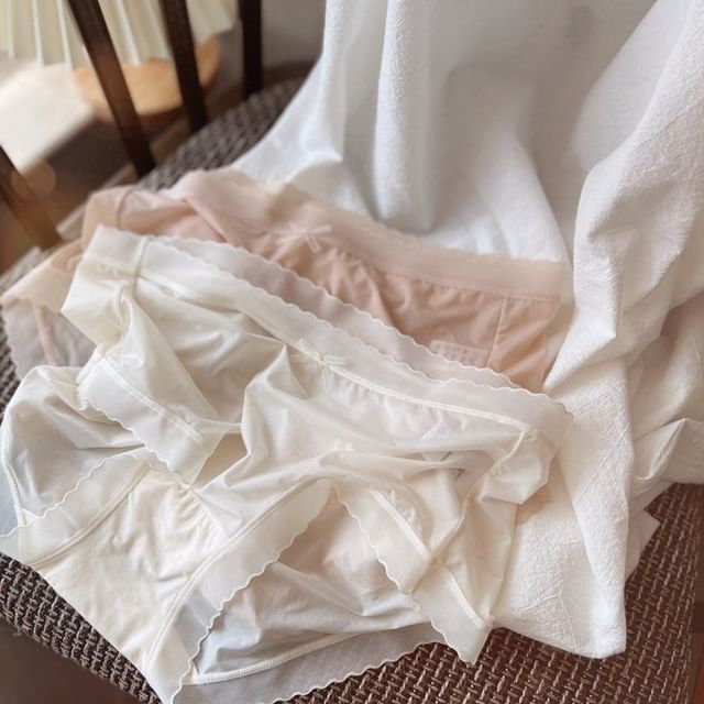 Candyiry-Plain Sheer Panty