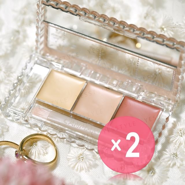 Canmake-Color Mixing Concealer SPF 50 PA 2pcs Bundle Set