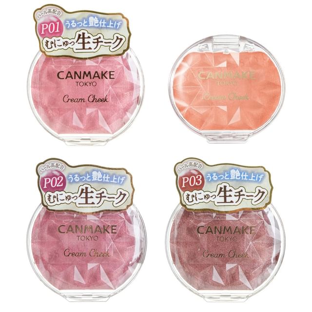 Canmake-Cream Cheek Pearl Type