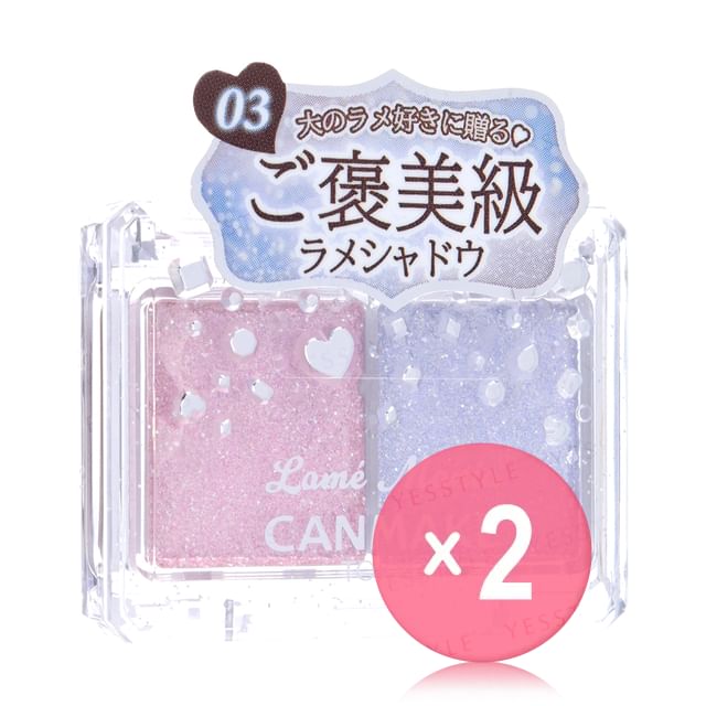 Canmake-Glitter Mania 03 Sugar Unicorn 2pcs Bundle Set