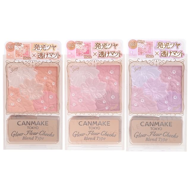 Canmake-Glow Fleur Cheeks Blend Type