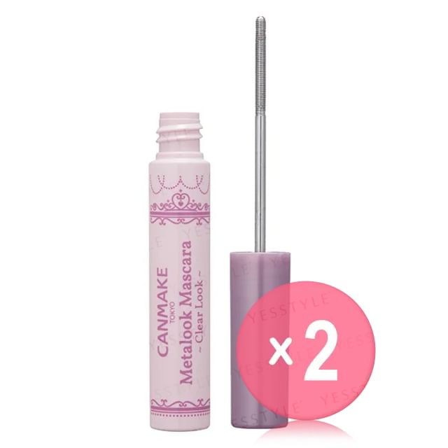 Canmake-Metalook Mascara Clear Look 2pcs Bundle Set