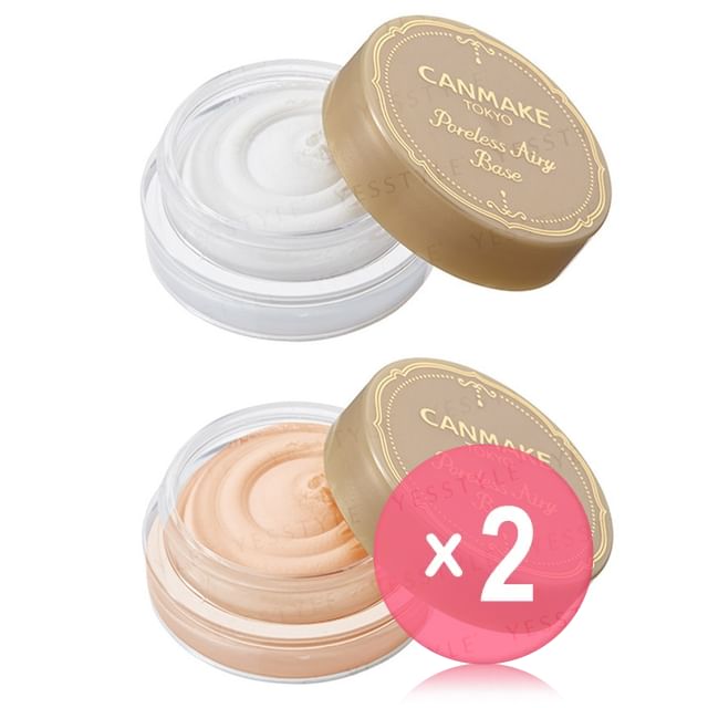 Canmake-Poreless Airy Base 2pcs Bundle Set