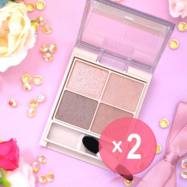 Canmake-Silky Souffle Eyes Matte Type 2pcs Bundle Set