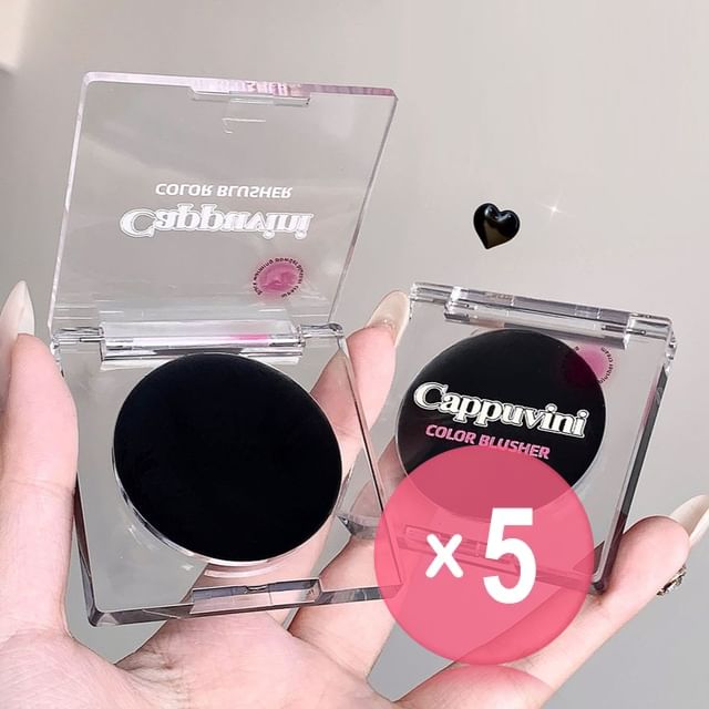 Cappuvini-Black Magic Color Changing Blusher 5pcs Bundle Set