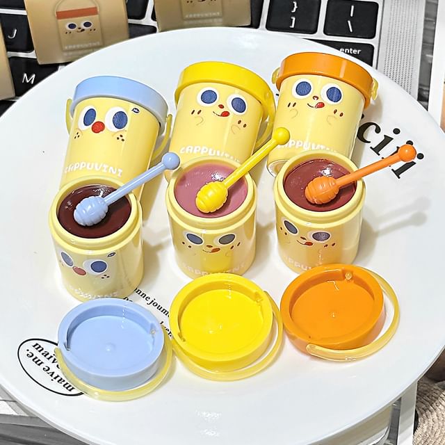 Cappuvini-Cute Cheese Solid Lip Gloss - 6 Colors