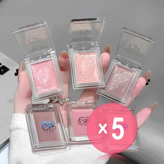 Cappuvini-Soft Matte Cream Blush - 3 Colors 5pcs Bundle Set