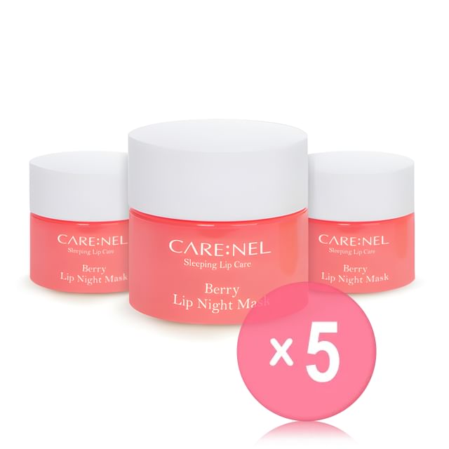 CARE-NEL-Berry Lip Night Mask Set 3pcs 5pcs Bundle Set