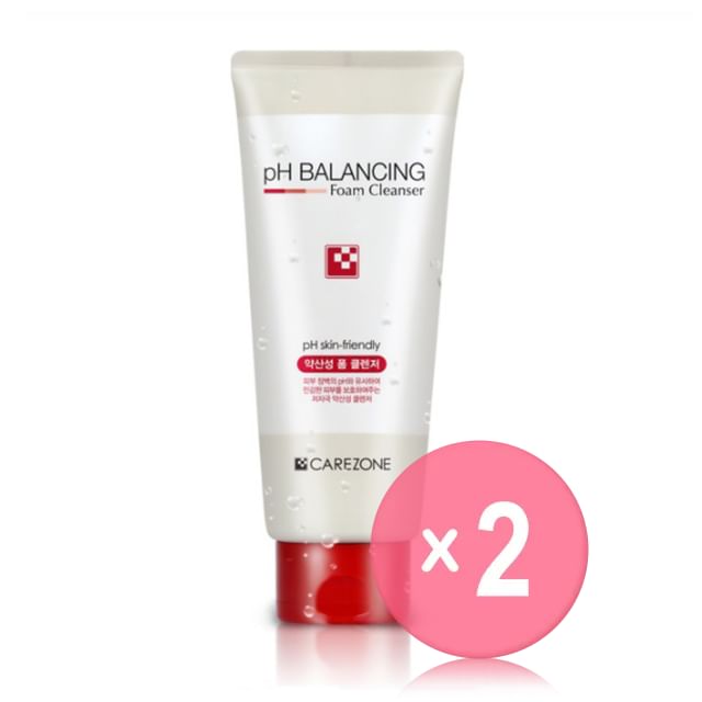 CAREZONE-pH Balancing Foam Cleanser Jumbo 2pcs Bundle Set