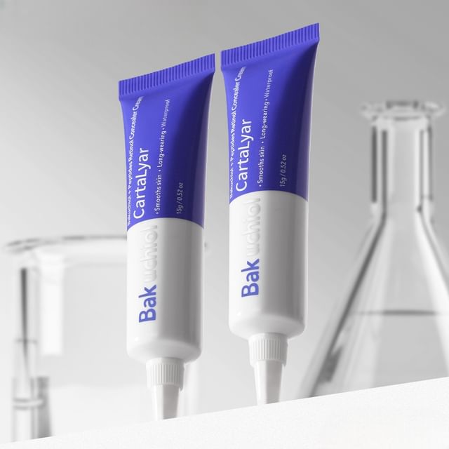 CartaLyar-Bakuchiol Peptides Retinol Eye Concealer Cream - Creme Corretivo para Área dos Olhos - 3 Tons