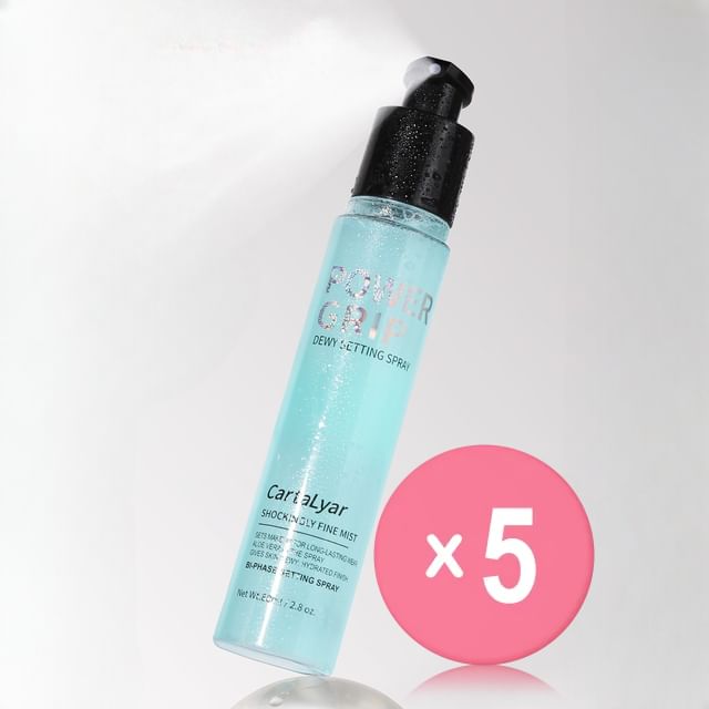 CartaLyar-Bi-Phase Dewy Setting Spray 5pcs Bundle Set