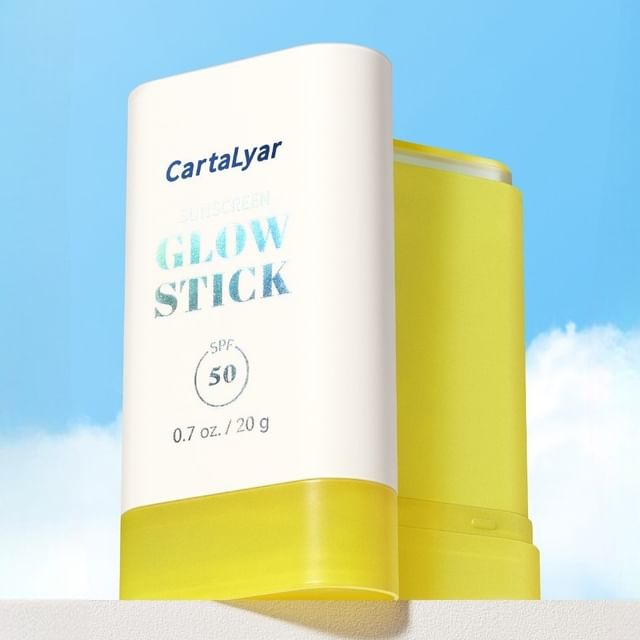 CartaLyar-Glow Translucent Sunscreen Stick SPF50 PA - Protetor Solar em Bastão - 2 Tipos