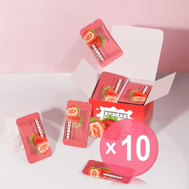 CartaLyar-Strawberry Smooth BHAAHA Purifying Serum 10pcs Bundle Set