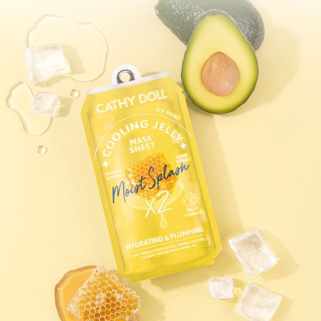 Cathy Doll-Moist Splash Cooling Jelly Mask