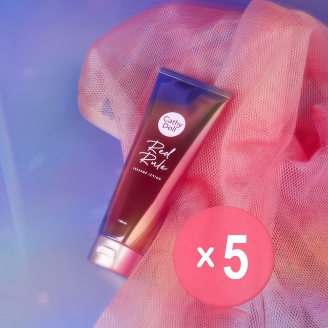 Cathy Doll-Red Rule Perfume Lotion 5pcs Bundle Set