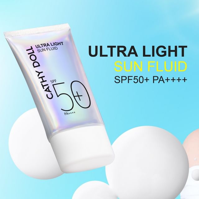 Cathy Doll-Ultra Light Sun Fluid SPF 50 PA Mini