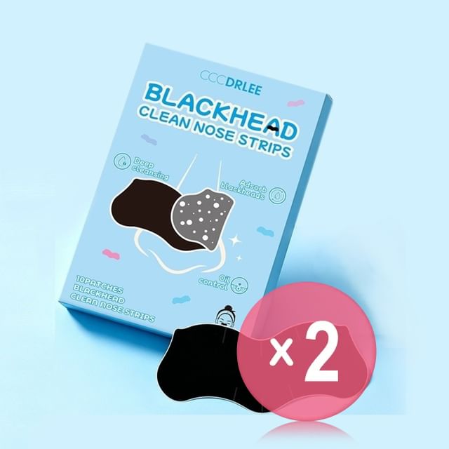 CCCDRLEE-Blackhead Clean Nose Strips 2pcs Bundle Set