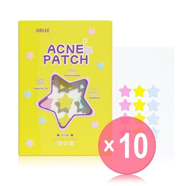 CCCDRLEE-Star Acne Patch 10pcs Bundle Set